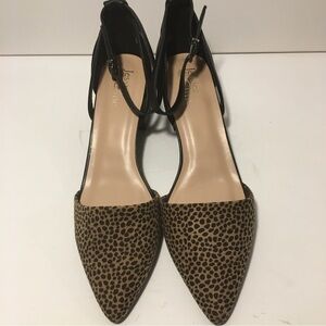 Jessica Cline Shoes Leopard Print Size 8.5W